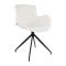 Chaise tournante Kick Novi - Blanc