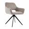 Chaise tournante Kick Miyo - Taupe