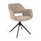 Chaise tournante Kick Owen - Beige