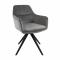 Chaise tournante Tom - Gris