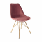 Chaise scandinave Kick - Rose