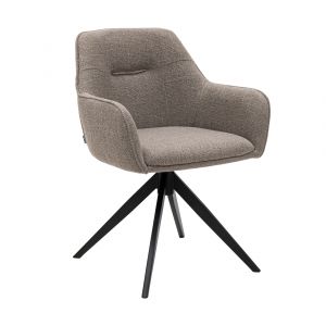 Chaise tournante Kick Arne - Gris