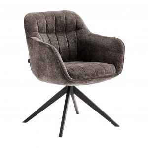 Chaise tournante Kick Sten - Gris foncé