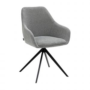 Chaise tournante Kick Mex - Gris foncé