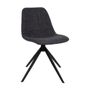 Chaise tournante Kick Yani - Noir