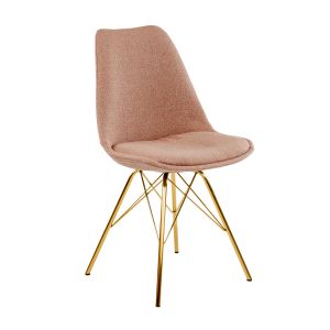 Chaise scandinave Kick Jens - Rose