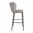 Tabouret de bar Kick Bo - Gris