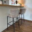 Tabouret de bar Kick Bo - Gris