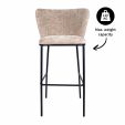 Tabouret de bar Kick Bo - Champagne