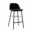 Tabouret de bar Kick Joel - Noir