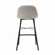 Tabouret de bar Kick Joel - Gris