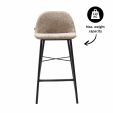 Tabouret de bar Kick Joel - Beige