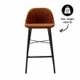 Tabouret de bar Kick Joel - Terre