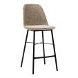 Tabouret de bar Kick Lara - Beige