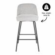 Tabouret de bar Kick Lucy - Gris