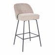 Tabouret de bar Kick Lucy - Taupe