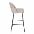 Tabouret de bar Kick Lucy - Taupe