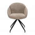 Chaise tournante Kick Aiko - Beige