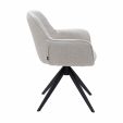 Chaise tournante Kick Arne - Blanc