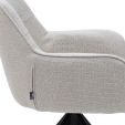 Chaise tournante Kick Arne - Blanc