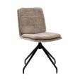 Chaise tournante Kick Aron - Taupe