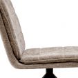 Chaise tournante Kick Aron - Taupe