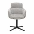 Chaise tournante Kick Noud - Gris