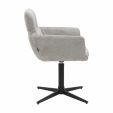 Chaise tournante Kick Noud - Gris