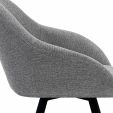 Chaise tournante Kick Olof - Gris foncé