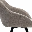 Chaise tournante Kick Olof - Taupe