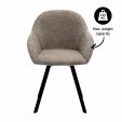 Chaise tournante Kick Olof - Taupe