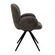 Chaise tournante Kick Raf - Gris foncé