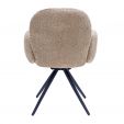 Chaise tournante Kick Raf - Beige