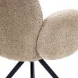 Chaise tournante Kick Raf - Beige