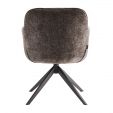 Chaise tournante Kick Sten - Gris foncé