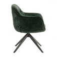 Chaise tournante Kick Sten - Vert foncé