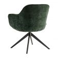 Chaise tournante Kick Sten - Vert foncé