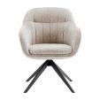 Chaise tournante Kick Sten - Beige