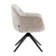 Chaise tournante Kick Sten - Beige