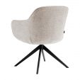 Chaise tournante Kick Sten - Beige