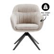 Chaise tournante Kick Sten - Beige