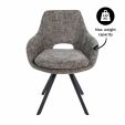 Chaise de salle à manger Kick Jorn - Gris foncé