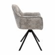 Chaise tournante Kick Luc - Gris