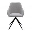 Chaise tournante Kick Mex - Gris