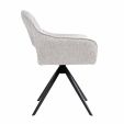 Chaise tournante Kick Miyo - Gris