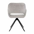 Chaise tournante Kick Miyo - Gris