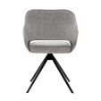 Chaise tournante Kick Miyo - Gris foncé