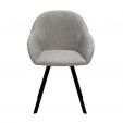 Chaise tournante Kick Olof - Gris