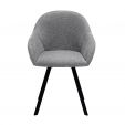 Chaise tournante Kick Olof - Gris foncé