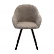 Chaise tournante Kick Olof - Taupe